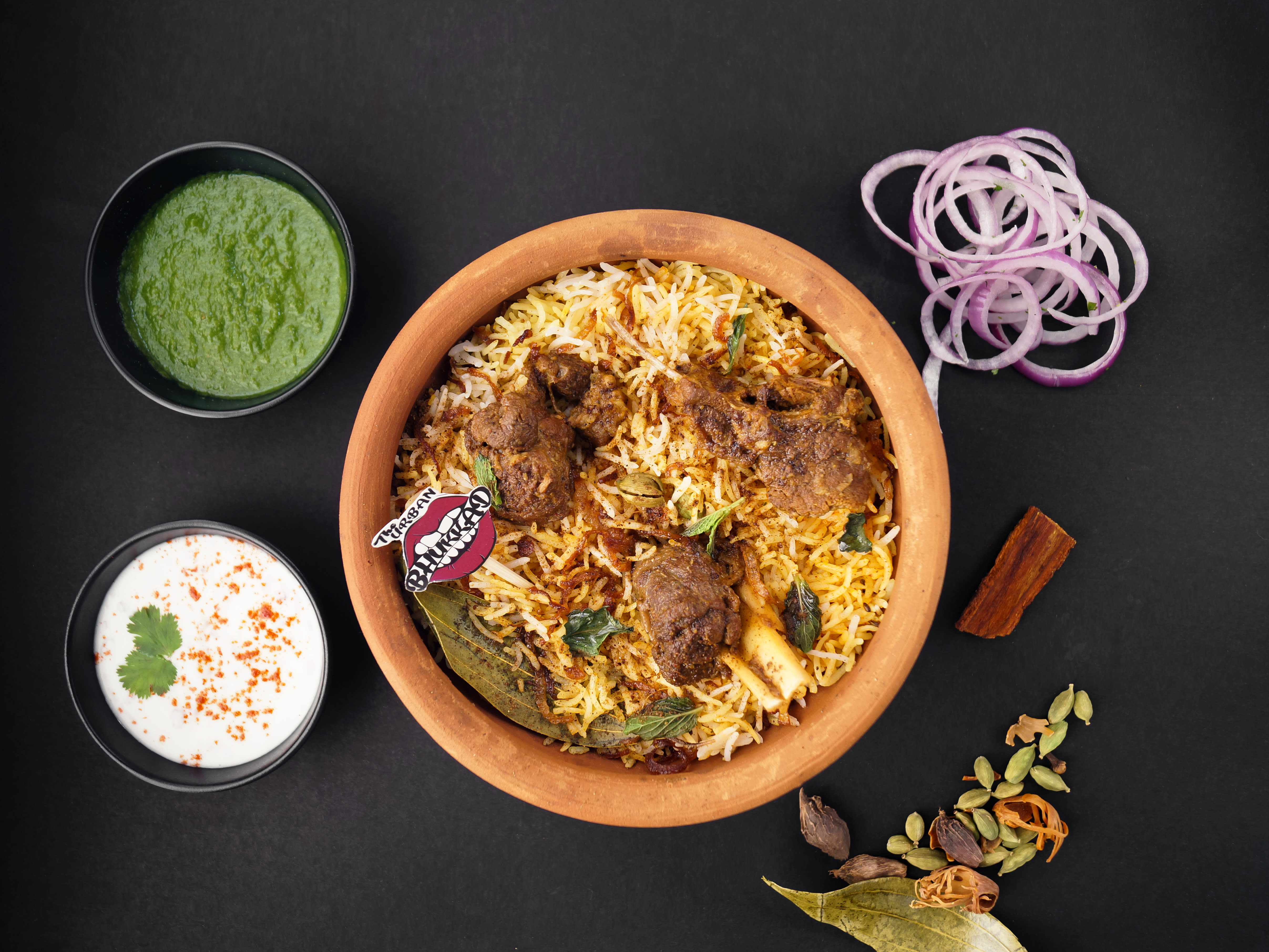 Biryani By The Urban Bhukkad - Logo