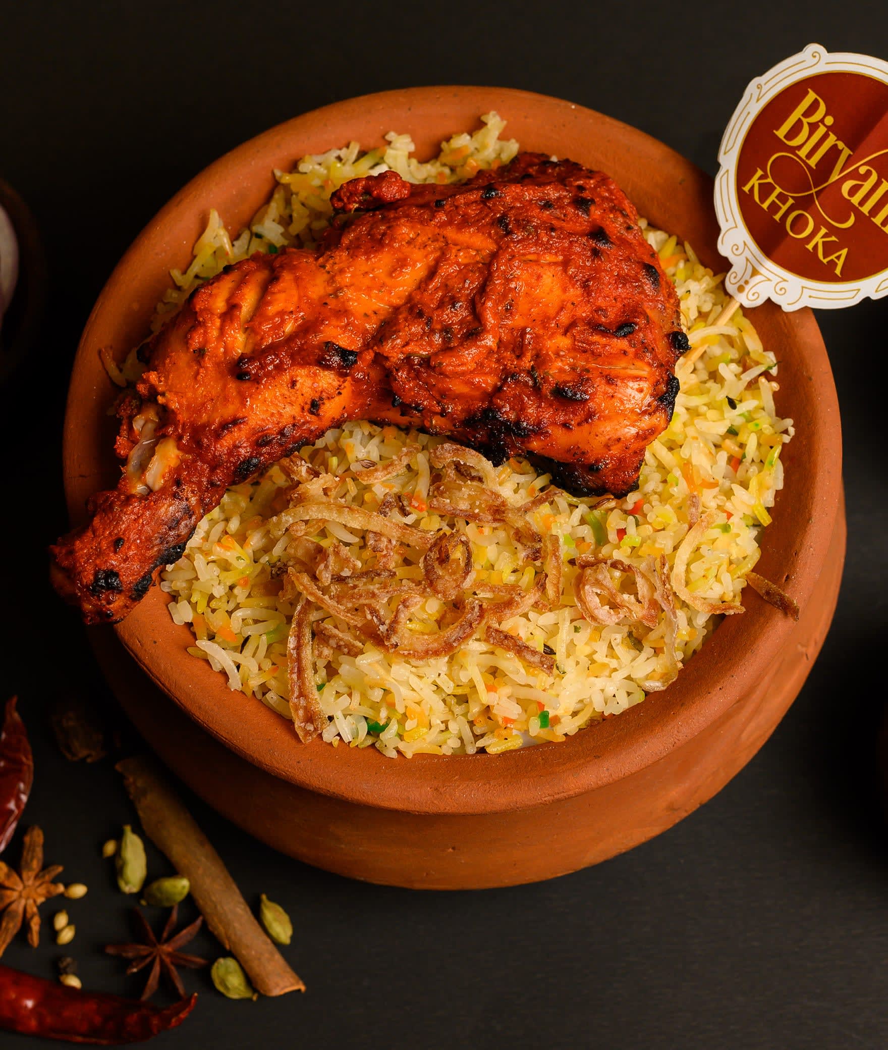 Biryani Khokha - Logo