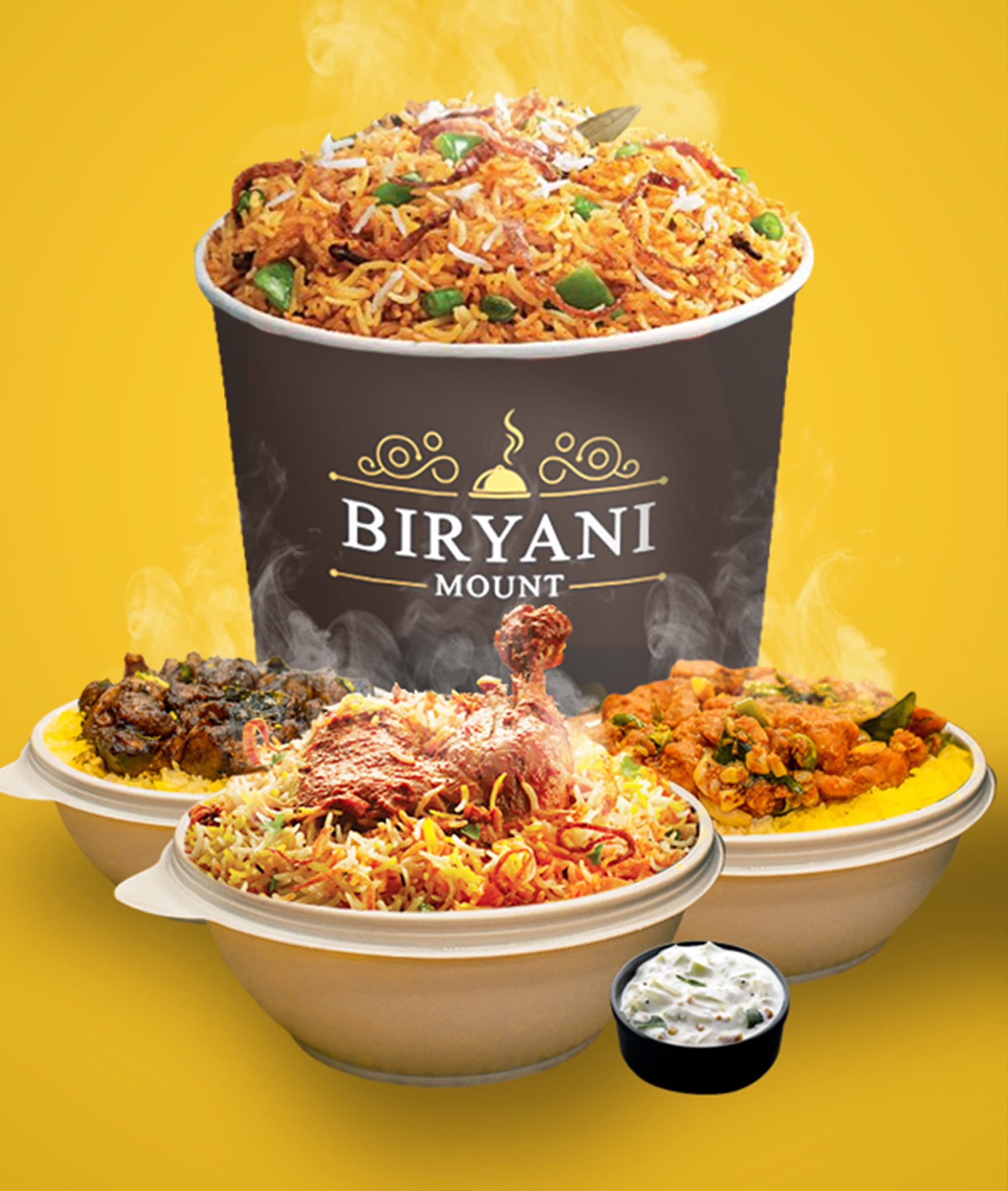Biryani Mount - Logo