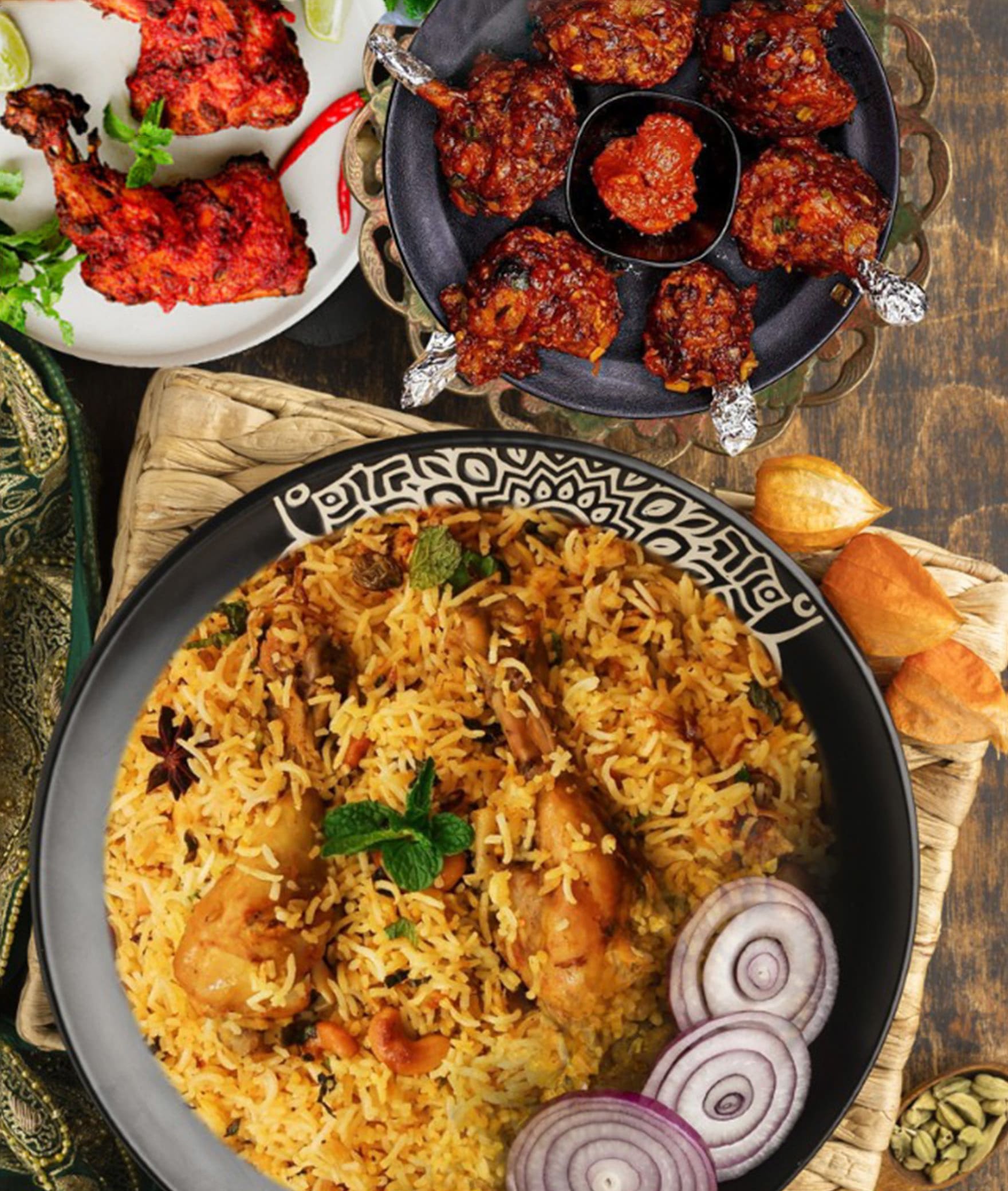 Biryani & Starters - Logo