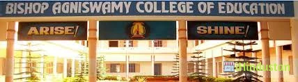 Bishop Agniswamy College - Logo