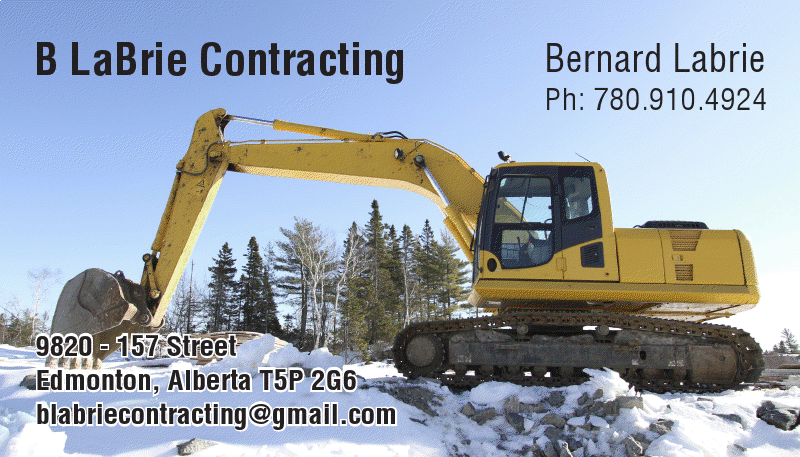 B Labrie Contracting - Logo