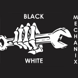 Black &a; White Mechanix - Logo