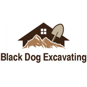 Black Dog Excavating - Logo