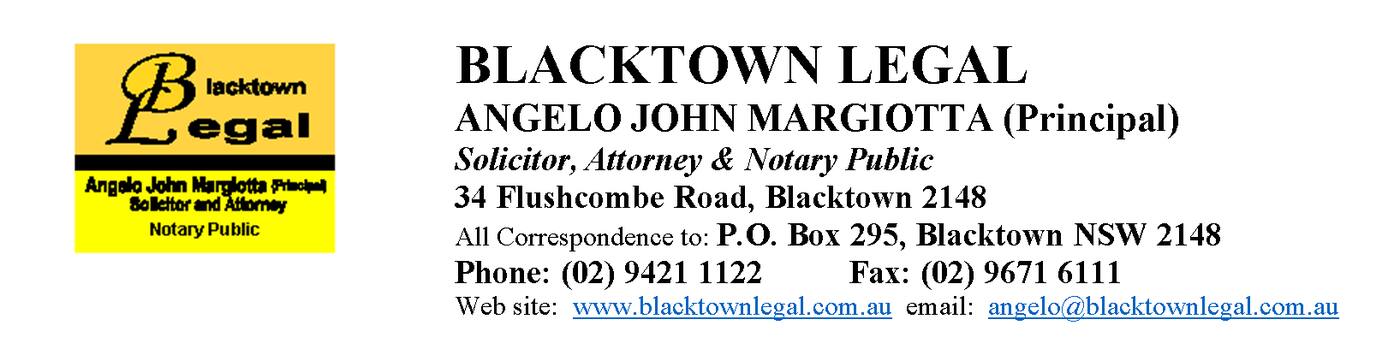 Blacktown Legal - Cover photo