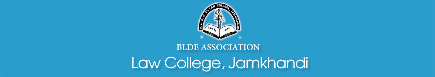 B.L.D.E. Association Law College (BLDEALC) - Logo