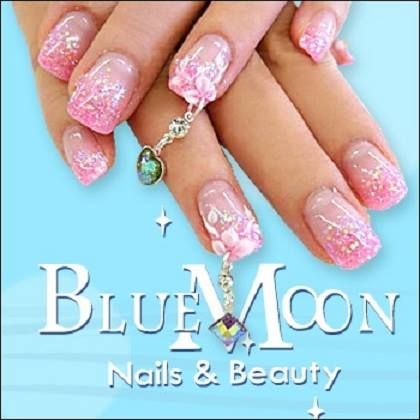 Blue Moon Nails &a; Beauty - Logo