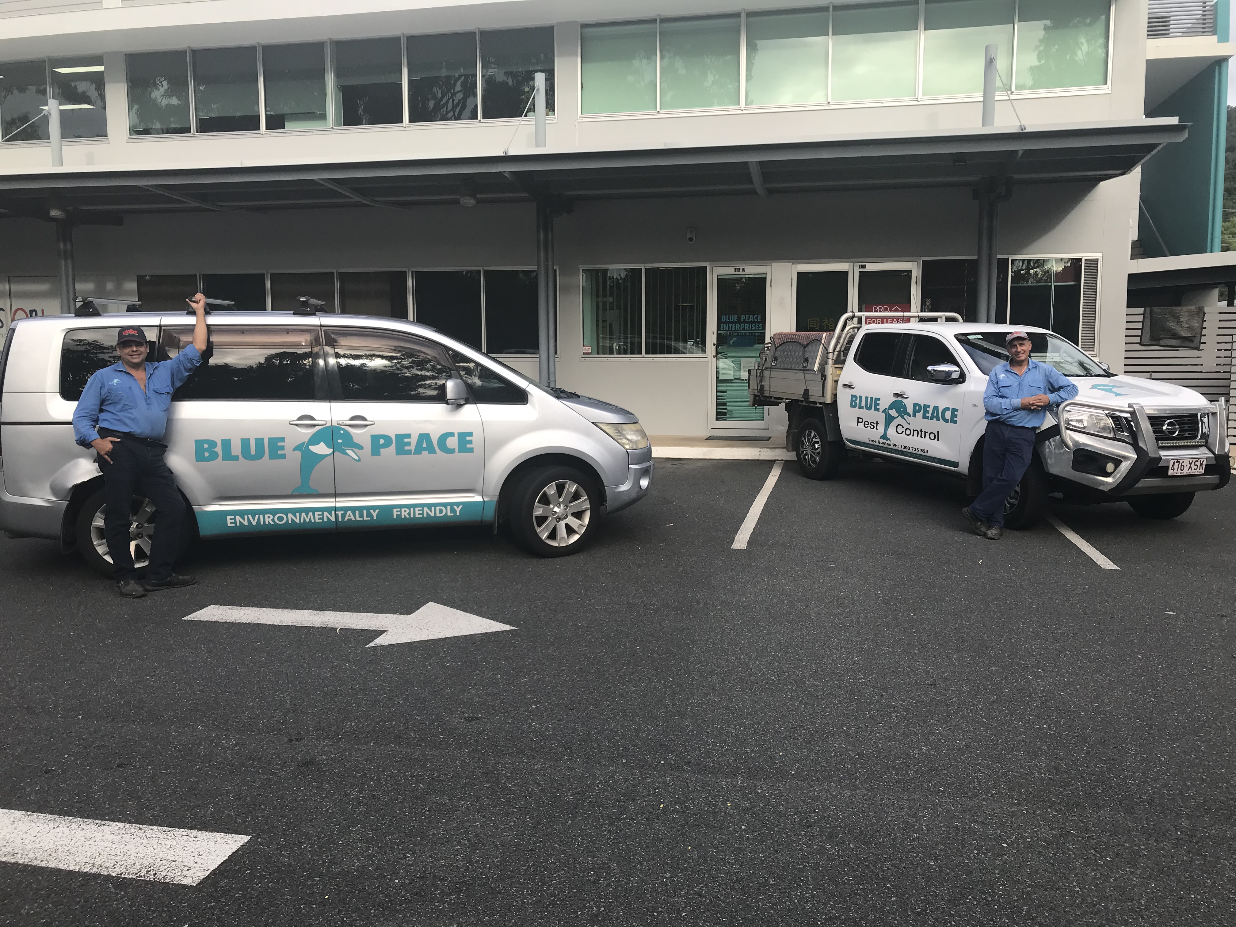 Blue Peace Pest Control - Logo