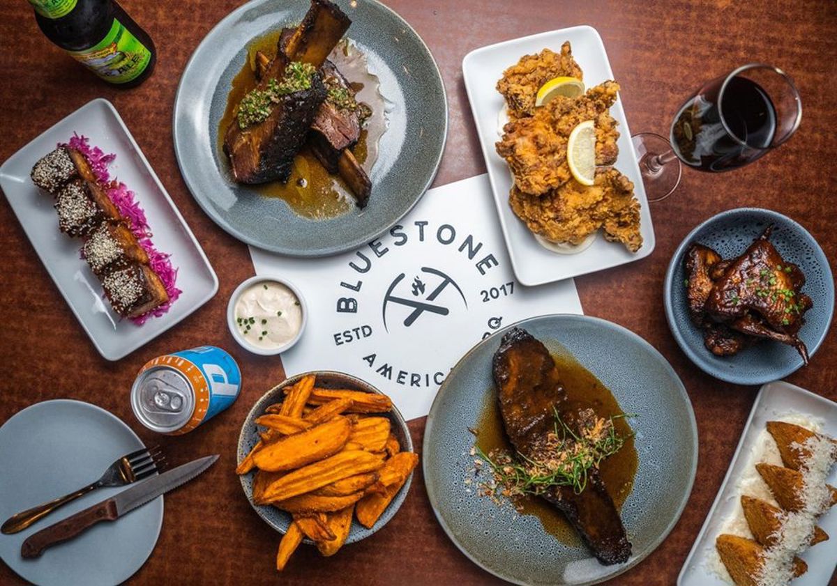 Bluestone American BBQ - Logo