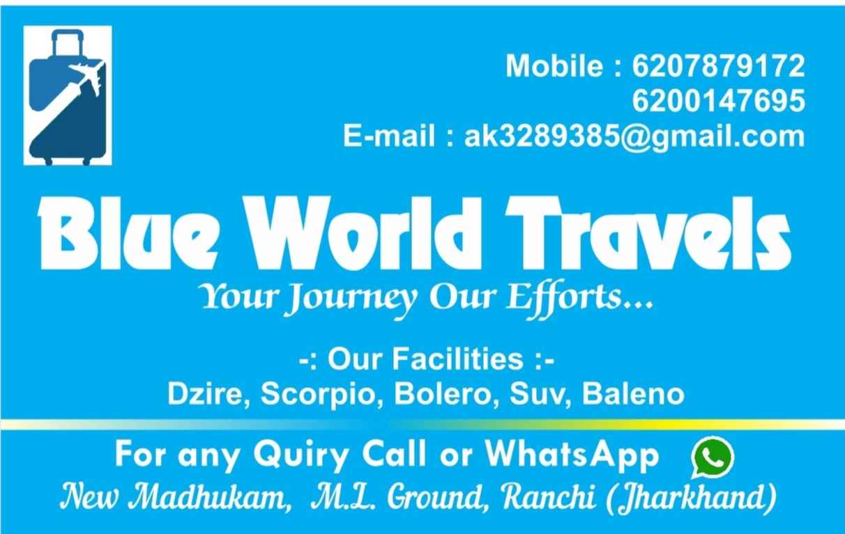 Blue World Travels - Cover photo