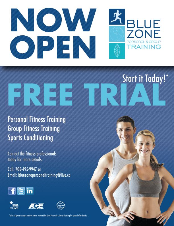 Blue Zone Personal &a; Group Training - Logo