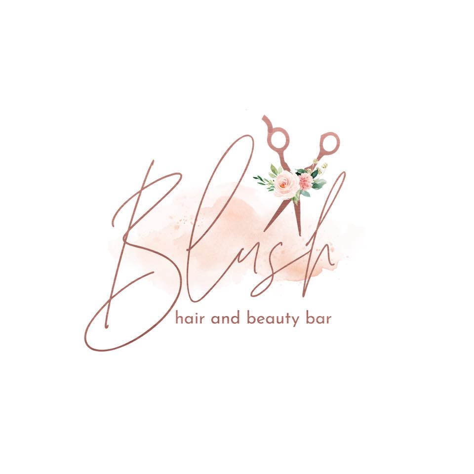 Blush hair and beauty bar - Logo