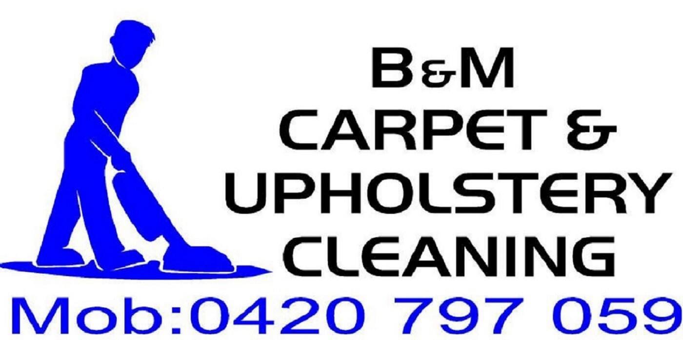 B&M Carpet & Upholstery Cleaning - Logo