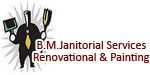 B.M.Janitorial Services Renovational &a; Painting - Logo