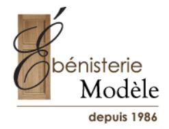 Ébénisterie Modèle - Logo