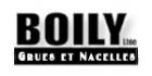 Boily Ltée. Grues et Nacelles - Logo
