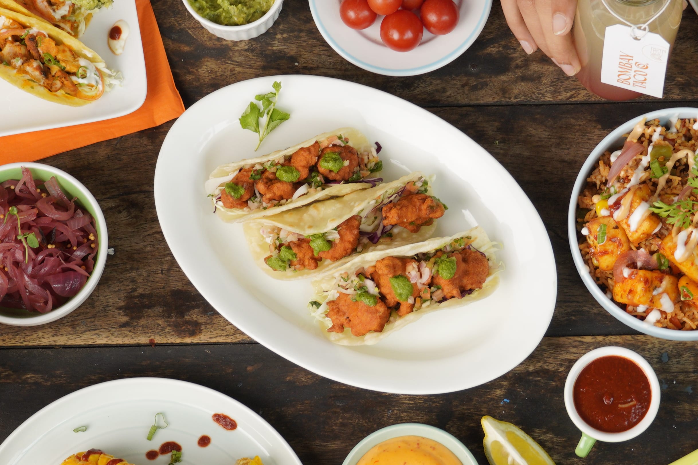 BOMBAY TACO COMPANY - Logo