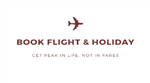 Book Flight And Holiday - Logo