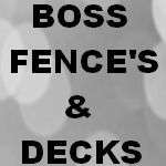 Boss Fence&s;s and Deck&s;s - Logo