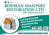 Bowman Masonry - Logo