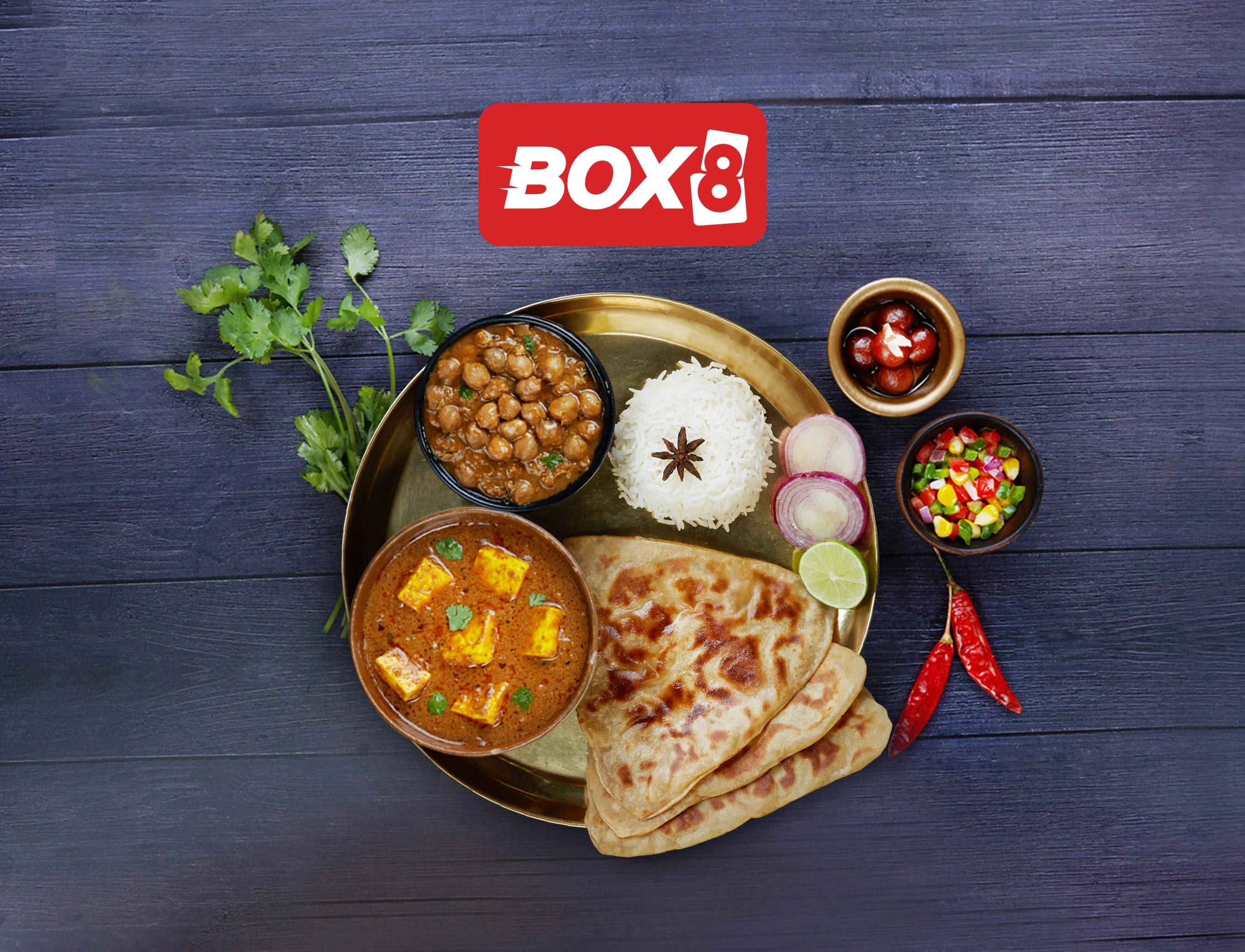 BOX8 - Desi Meals - Logo