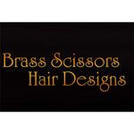 Brass Scissors Hair Designs - Logo