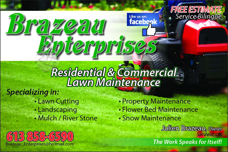 Brazeau Enterprises - Cover photo