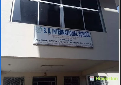 B.R.International School Dharampur, Valsad - Logo