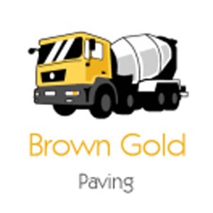 Brown Gold Paving - Logo