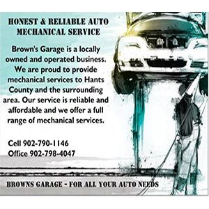 Brown&s;s Garage - Logo