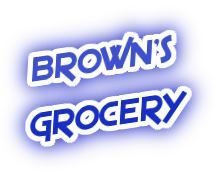 BROWN&s;S GROCERY - Logo