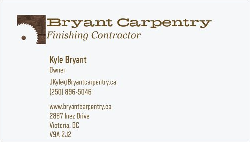 Bryant Carpentry - Logo