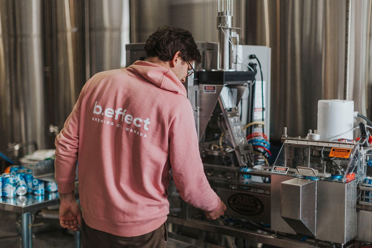 b.social at b.effect brewing co. Wanaka - Logo