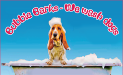 Bubble Barks�We Wash Dogs - Logo
