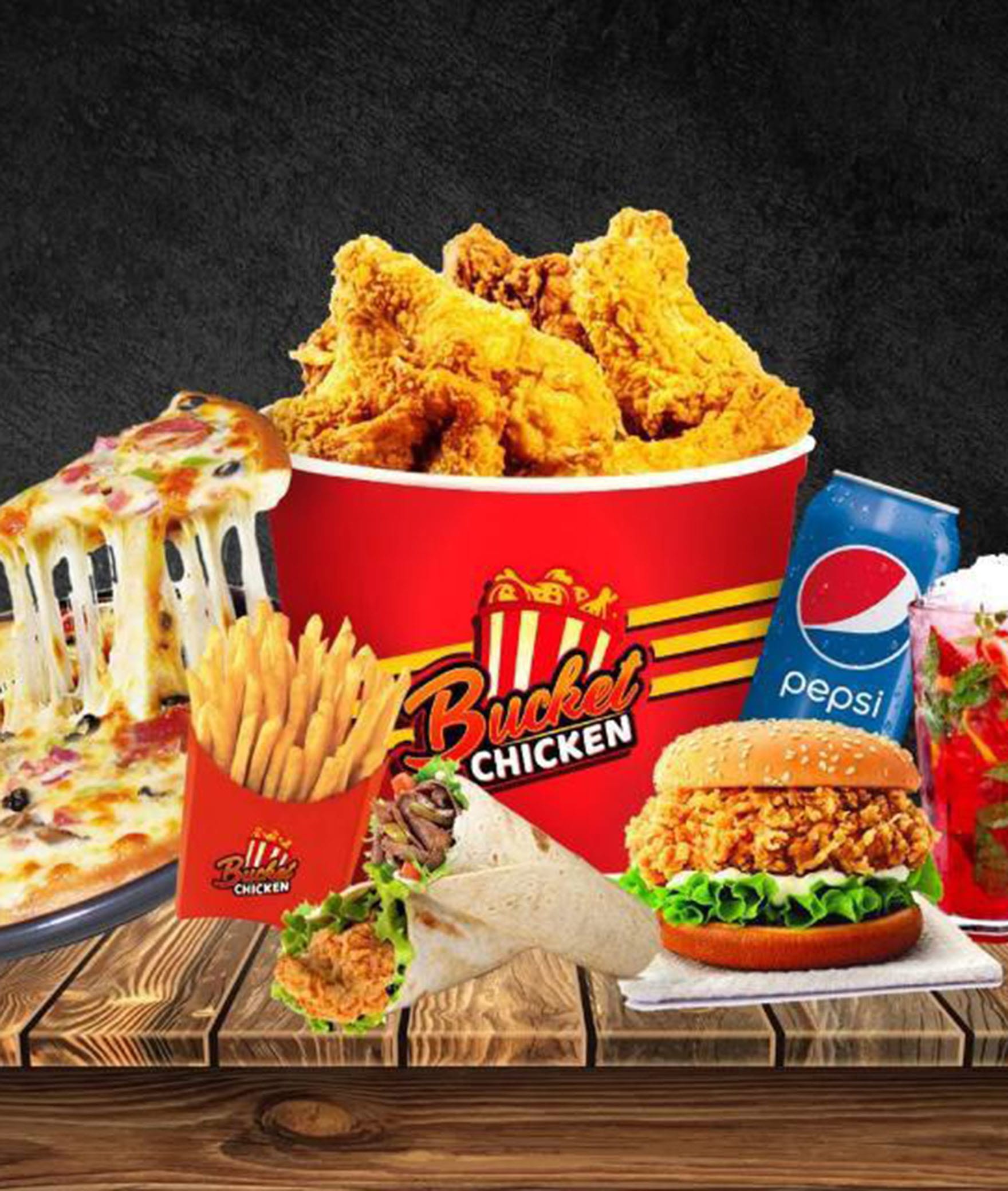 Bucket Chicken - Logo