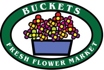 Buckets Fresh Flower Market - Logo