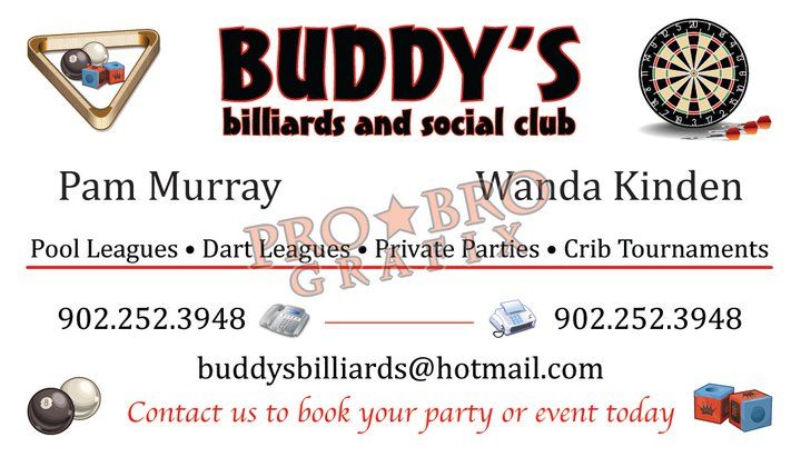 Buddy&s;s Pool Hall - Logo