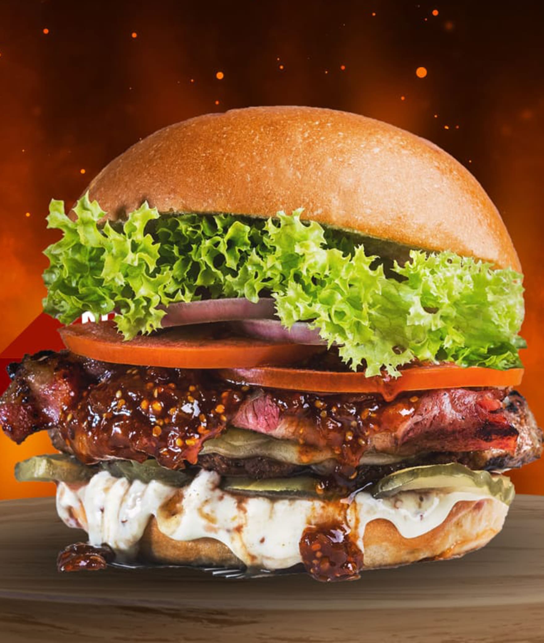 burger bing - Logo