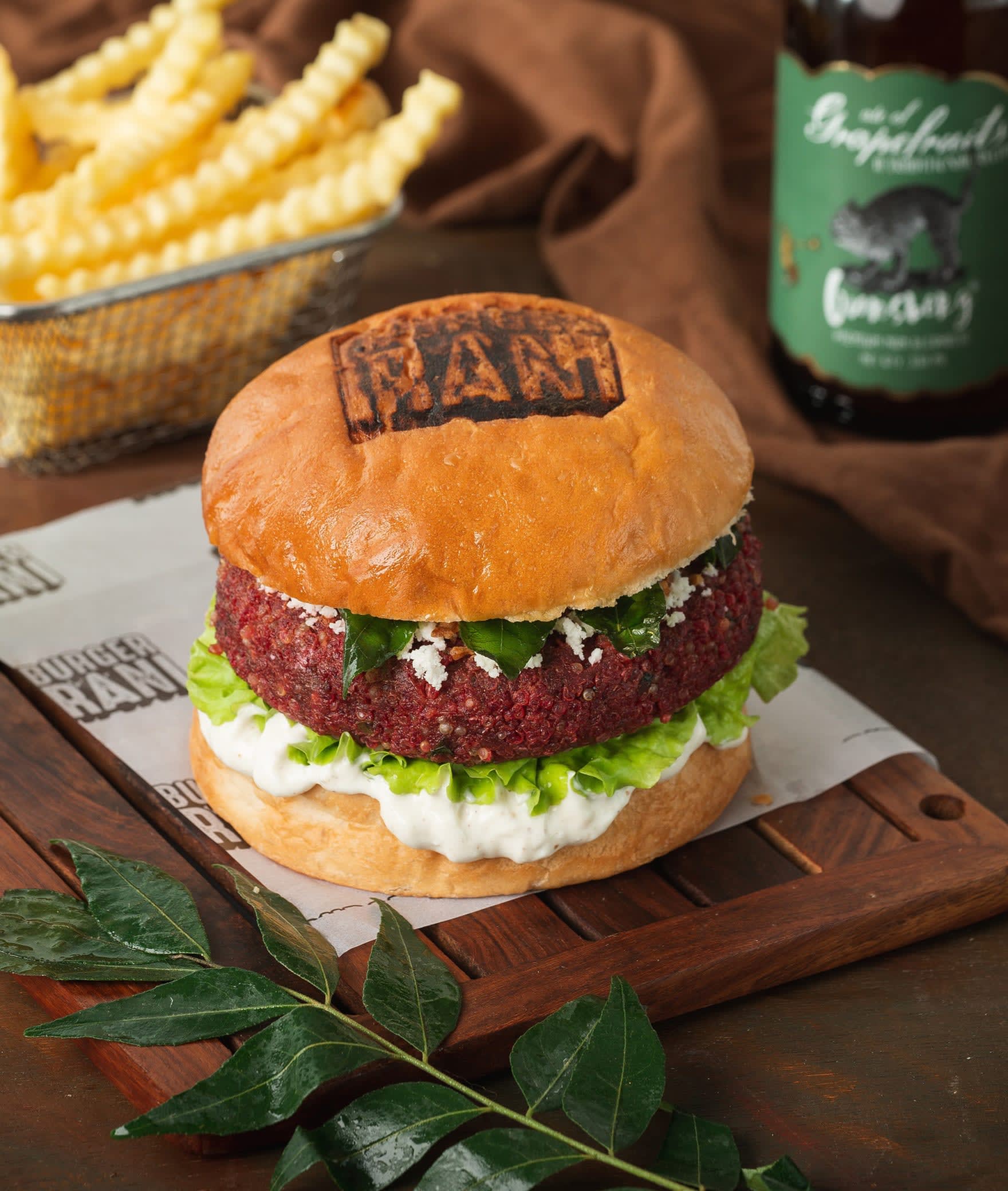 Burger Rani (A unit of Adiva Foods) - Logo