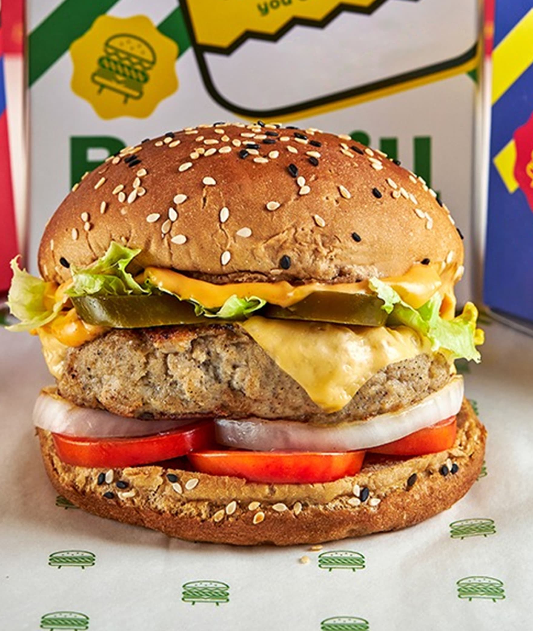 Burgrill - The Win Win Burger - Logo