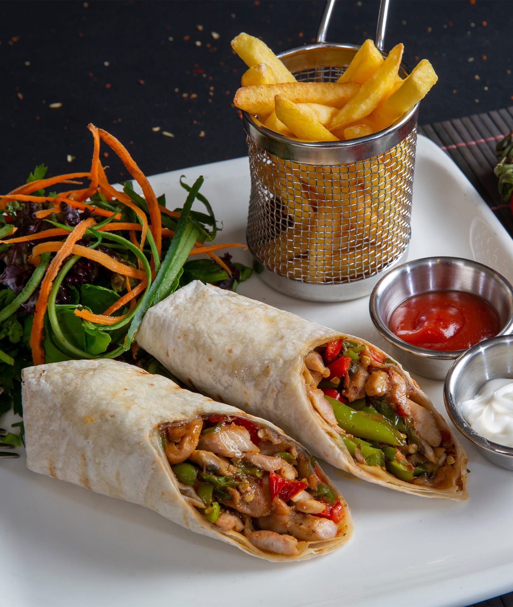 Burj Khalifa Shawarma - Logo