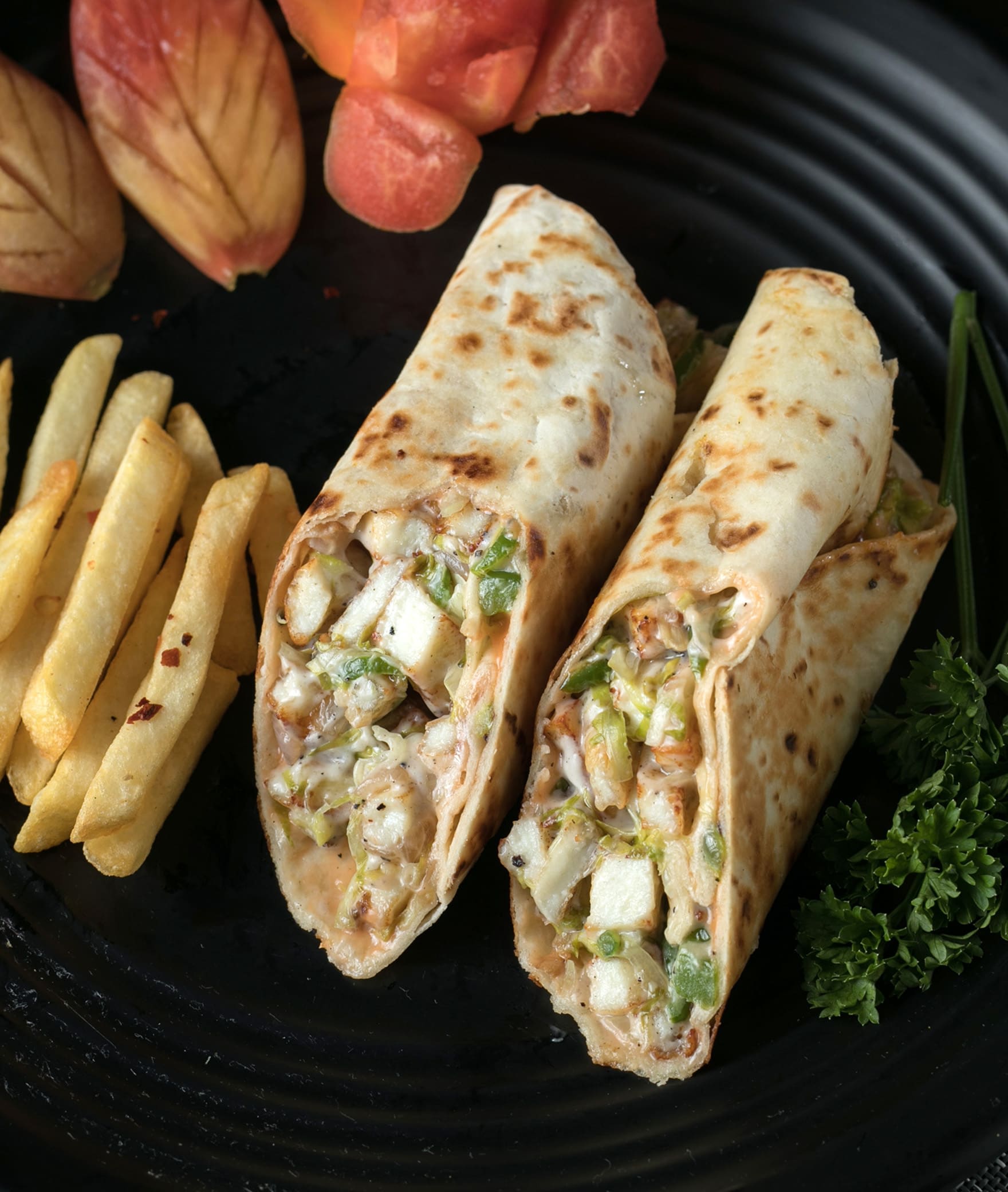 Burrigos A mexican Wrap - Logo