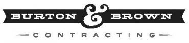 Burton &a; Brown Contracting - Logo