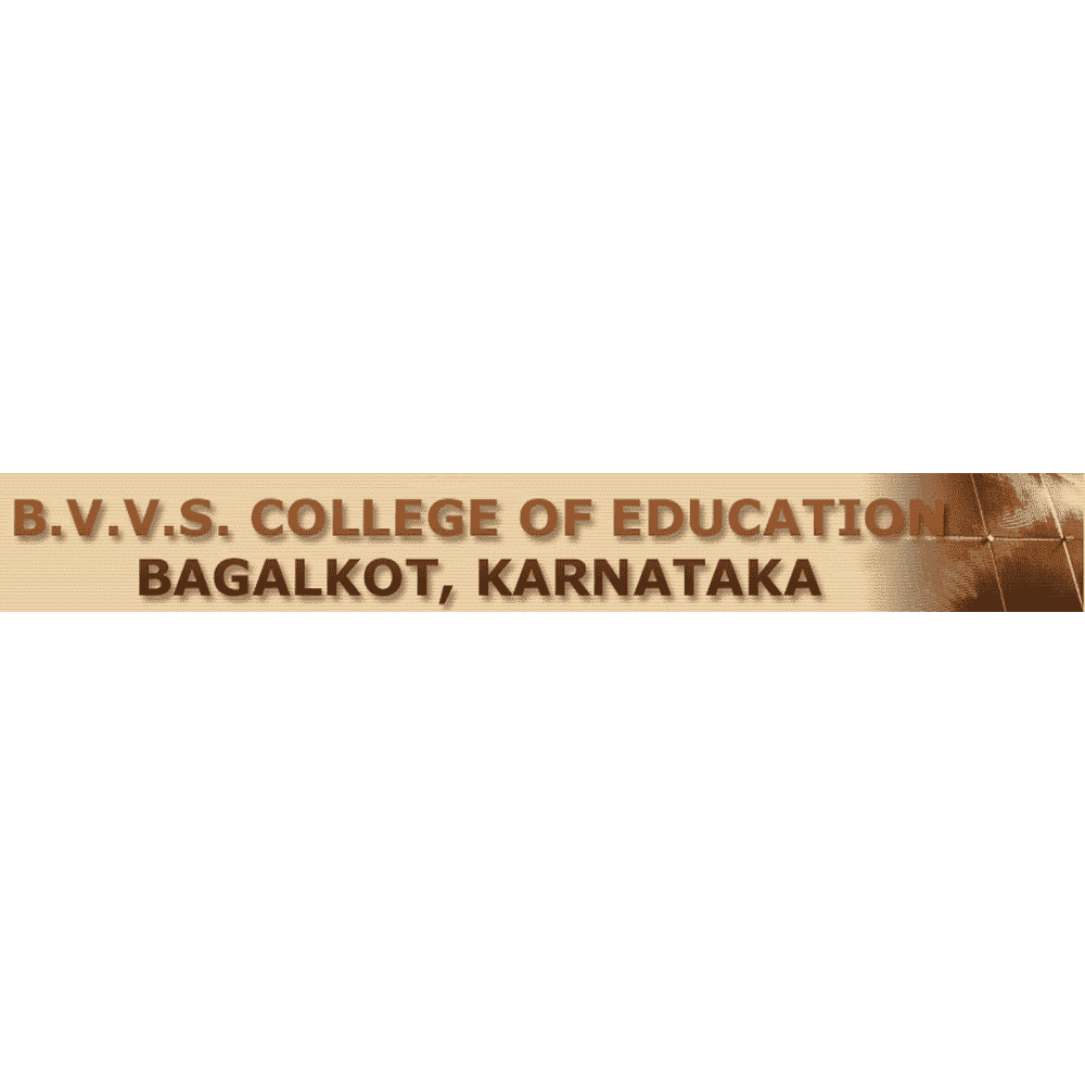 B.V.V.S. College of Education (BVVSSCE) - Logo