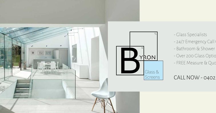 Byron Glass & Screens - Logo