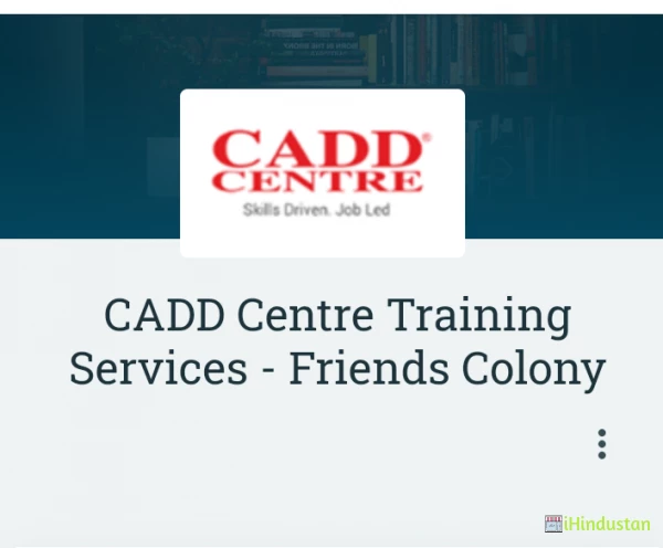 CADD Centre Training Services - Friends Colony - Logo