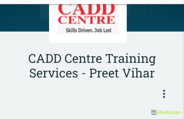 CADD Centre Training Services - Preet Vihar - Logo