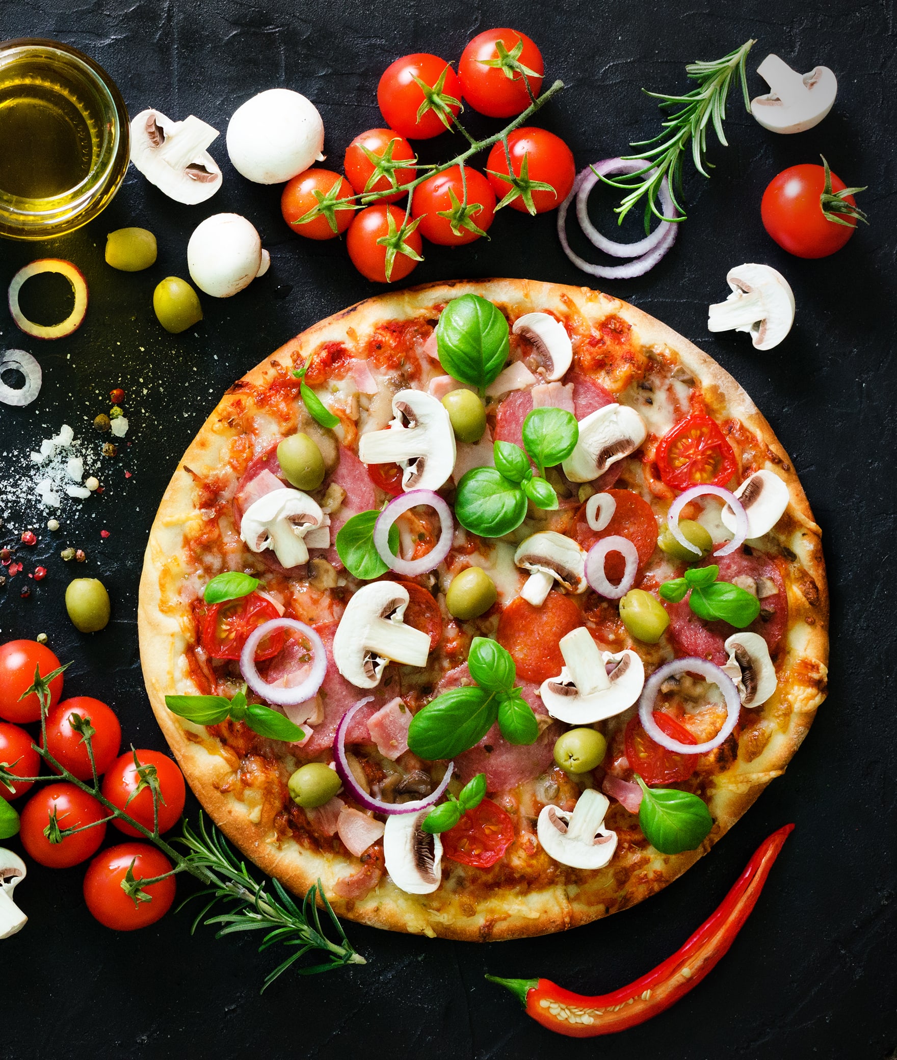 Cafe Crown Pizza - Logo