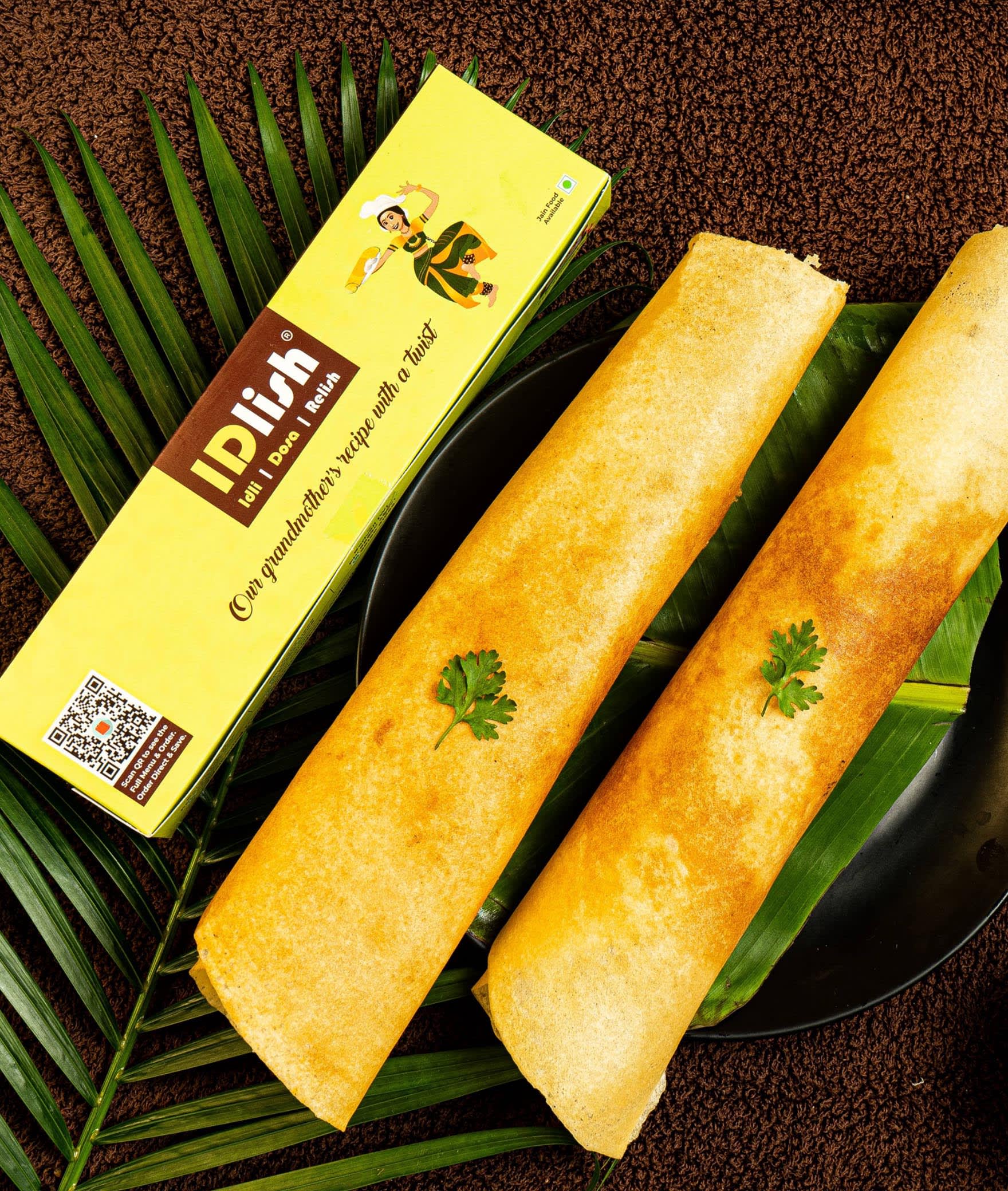 Cafe IDlish - Idli Dosa Relish - Logo