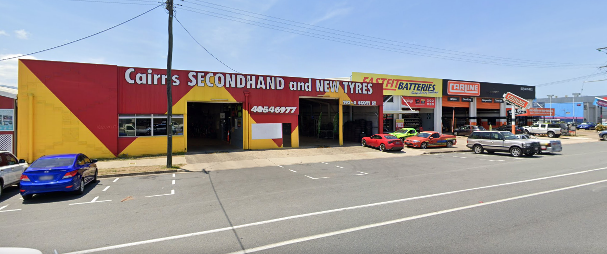 Cairns Secondhand & New Tyres - Logo